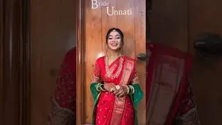 Maharashtrian bride❤️#ytshorts #ytstudio #ytviral #maharashtrianbride #bride #wedding #navvari #look
