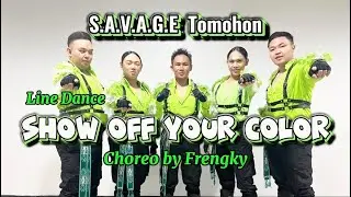 Juara 1 Lomba Line Dance Show Off Your Colors/Kejurnas/Balikpapan Kaltim/Oktober 2024/Savage Tomohon