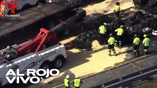 Accidente fatal en la Turnpike de Florida cerca de Kissimmee | Al Rojo Vivo | Telemundo