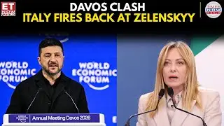 Public Rift in Davos: Italy Pushes Back After Zelensky Slams EU | Ukraine | NATO