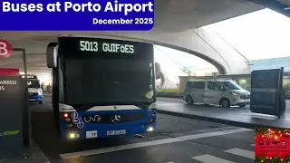 Buses at Porto Airport - December 2025