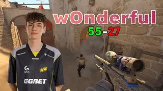w0nderful (55-27) back on the faceit grind - multiple OT | CS2 POV | Voice comms