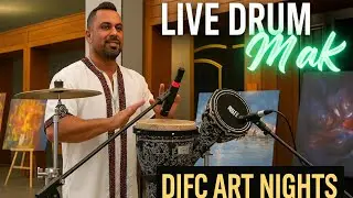 Drum Magic at DIFC Art Nights 2025: A Mesmerizing MAK Performance
