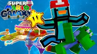 Minecraft but It&rsquo;s Mario Galaxy