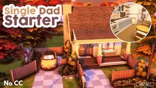 Single Dad Starter &hearts;  The Sims 4 Speed Build With Lofi