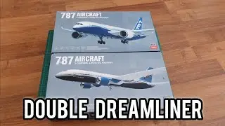 Double Dreamliner - QF-008 Boeing 787 unboxing & assembly