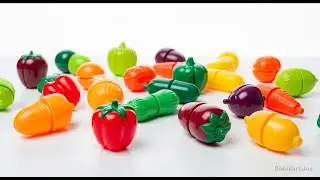 Cutting Foods Fruits and Vegetables ASMR - Most Favourite Fruit In America Bananas, Apples, grapes