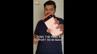 Does the#pixel6  support#5g  bands in 🇮🇳 #tech #pixel  #5ginindia  #shorts #youtubeshorts  #google