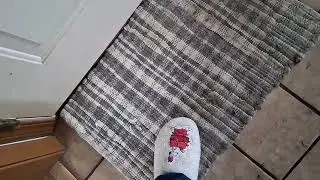 Vacuuming with shark power detect 