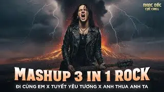 MASHUP 3 IN 1 ROCK - Đi Cùng Em x Tuyết Yêu Thương x Anh Thua Anh Ta ♫ Nhạc Metal Rock Hot Tiktok