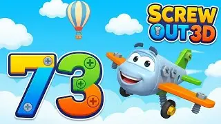 Screw Out 3D: Nut Sort Jam - Part 73 - Android Gameplay