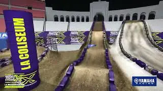Yamaha Animated Track Map - 2023 SuperMotocross World Championship Final - LA Coliseum