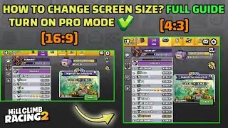 How to change aspect ratio in hcr2 (Complete tutorial) | Hill Climb Racing 2