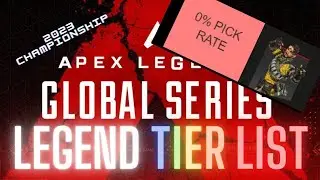 ALGS 2023 Championship Legend Tier List