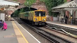 Trains at Cressington