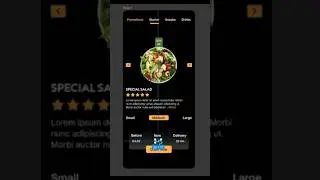 Food App Design in Figma #foodapp #figma #uidesign