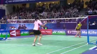 QF - 2014 French Open - Wang Shixian vs Saina Nehwal
