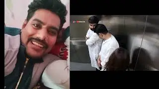 Lift prank horror comedy 🤣 #viral #funny #prank