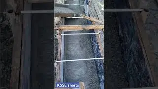 Drainage channels construction and concrete pouring #construction #concrete #amazing #feed
