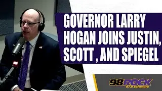 Governor Larry Hogan Joins Justin, Scott, and Spiegel