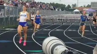 Waskom (Sr.) LaDaija Thomas places 4th in the 100M hurdles @Regional Finals 2023