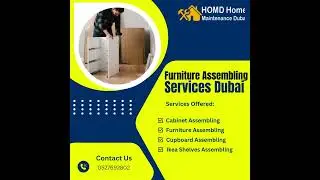 Furniture Assembling Services Dubai #FurnitureAssemblyDubai #HOMDMaintenanceDubai #handymandubai