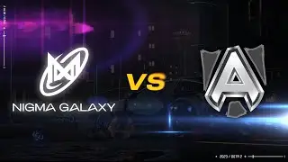 (RU) Nigma Galaxy vs Alliance | map 3 | The International 2023 - WEU Qualifier
