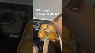 Mini Carrot Uttapam: A Colorful & Healthy breakfast idea vegetarian snack, uttapam variations, healt