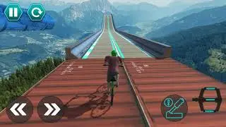BMX Cycle Stunt Game - Mega Ramp Bicycl - Level 30 | Android gameplay