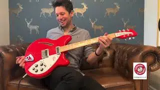 2019 Rickenbacker Limited Edition 360 &ndash; Pillar Box Red - Aynsley Lister for Jordan Guitars