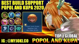 BEST BUILD SUPPORT POPOL AND KUPA 2020!!! - TOP 1 GLOBAL POPOL AND KUPA BY IG : @MYJOKI.CO - MLBB
