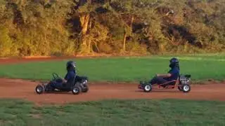 Yard kart racing predator box stock class 9/1/17 go kart racing