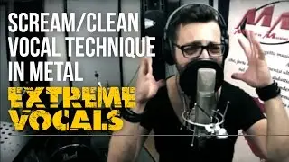 ROB MARCONI scream/clean vocals technique in metal