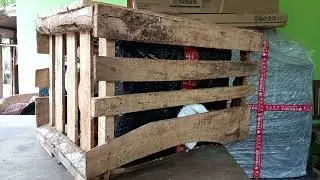 Orderan Speaker Monitor Um5B Gen2 Putih Tujuan Jambi Bismillah Paking Kayu