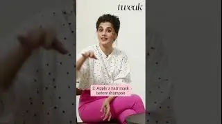 Taapsee Pannu&rsquo;s curly haircare secrets 🤫 | Tweak India