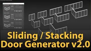 Sliding / Stacking Door Generator v2.0