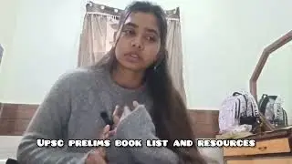 UPSC Prelims Book List 2026✅ | For Last 4Monthsll STUDY VLOG#upsc#prelims#aspirants#study 