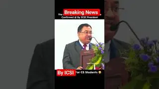 passing percentage pe icsi ka big update#update #breakingnews #icsi #cs #goodnews #youtube #trending