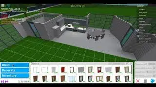 Modern House Speed Build, ROBLOX Welcome To Bloxburg ( 70k )