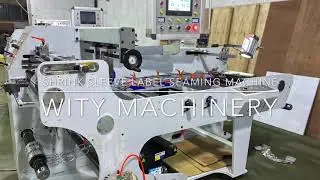 PVC PET Shrink Sleeve Seaming Machine