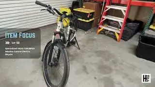 Estate Sale - Bid on Lot 102: Specialized VADO CENBPSA Mission Control Electric Bicycle