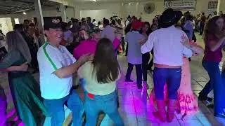 Bailão na associação São Vicente de Paulo em Palmital Paraná(com marcos e margarida)