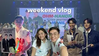 WEEKEND VLOG &bull;  #OhmNanonFMManila2023, bag haul, everything we did in Manila! ✨ | _kentmicht
