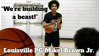 Louisville PG Mikel Brown Jr discusses coming season, hosting youth camp, more