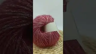 ✨Sparkle Your Knitting: Glitter Mohair Yarn Magic✨#yarn