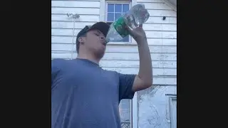2 liter Sprite No Burp chug challenge 