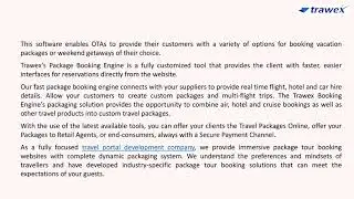 Package Booking Engine