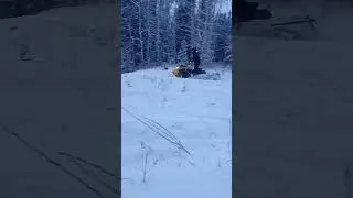 ditch  bangin ski doo backcountry 600 #snowmobile