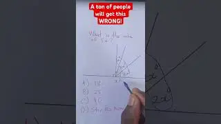 Find Missing Angles Geometry Tricky Qns | Math #shorts #maths