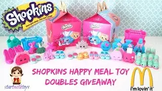 Shopkins Mc Donald's Happy Meal Toy Doubles Giveaway [[ CLOSED ]]